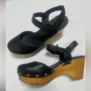 Cordani Black Clogs Shoes